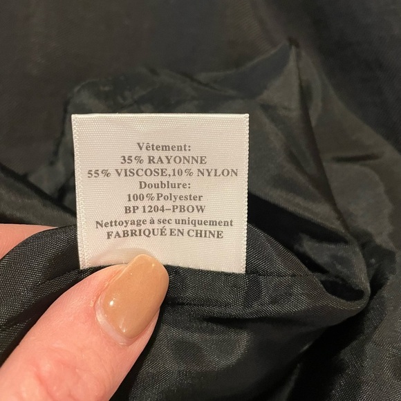 ANTHRO Burlapp Shift Dress w/ Bow Rare - Picture 6 of 8